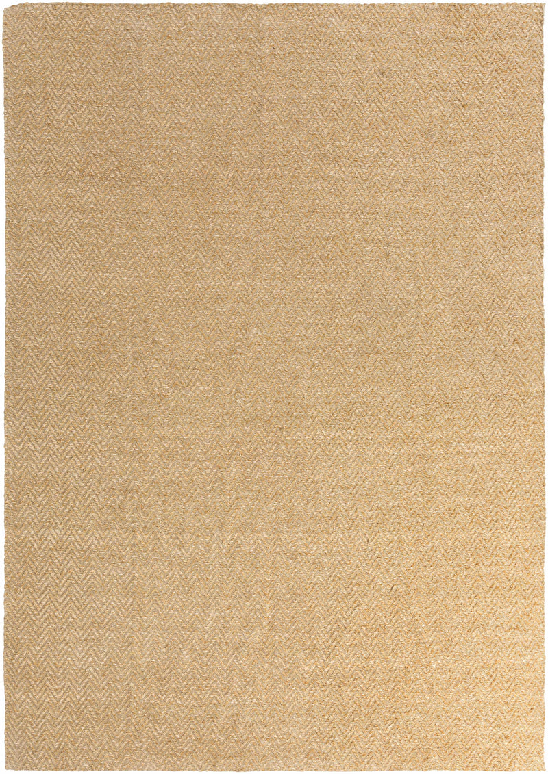 Orange Hand Woven 60% Jute, 40% Polyester Cottage Rectangle Handmade rug, Indoor use only, no fringe, non-washable.