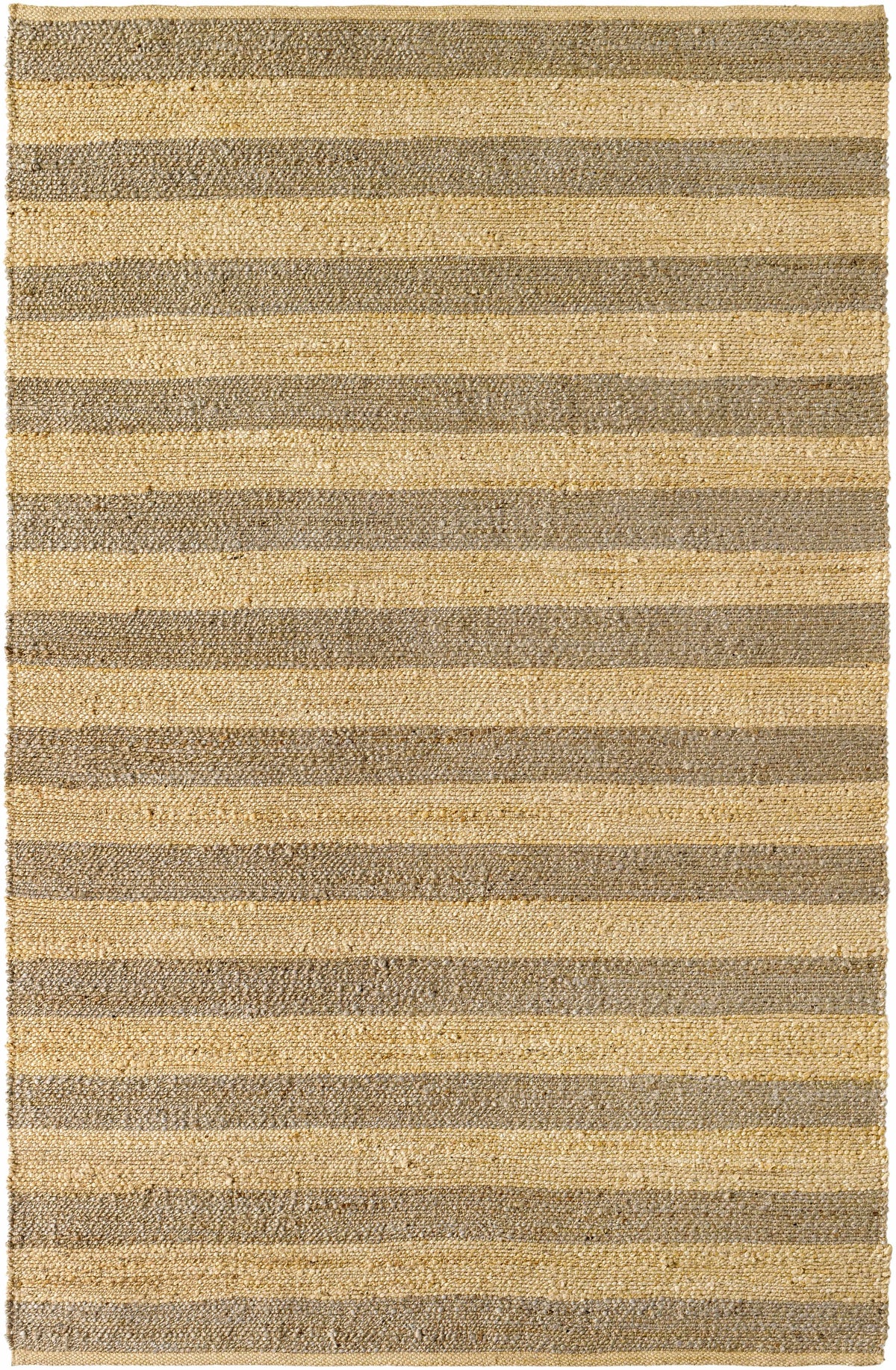 Wheat Hand Woven 100% Jute Cottage Rectangle Handmade rug, Indoor use only, no fringe, non-washable. runner also available