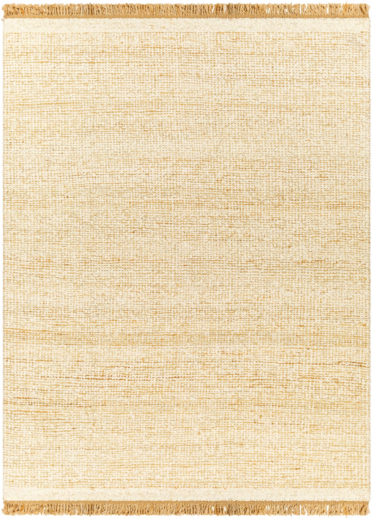 Black Hand Woven 55% Jute, 45% Wool Cottage Rectangle Handmade rug, Indoor use only, has fringe, non-washable. runner also available