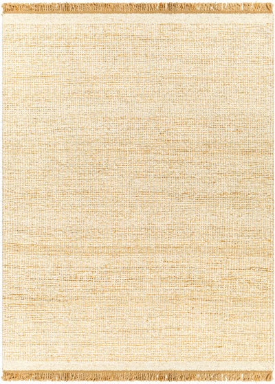Black Hand Woven 55% Jute, 45% Wool Cottage Rectangle Handmade rug, Indoor use only, has fringe, non-washable. runner also available