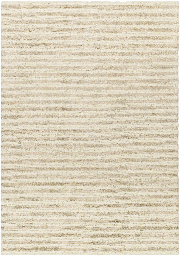 Gray Hand Woven 60% Wool, 40% Rayon Cottage Rectangle Handmade rug, Indoor use only, no fringe, non-washable.