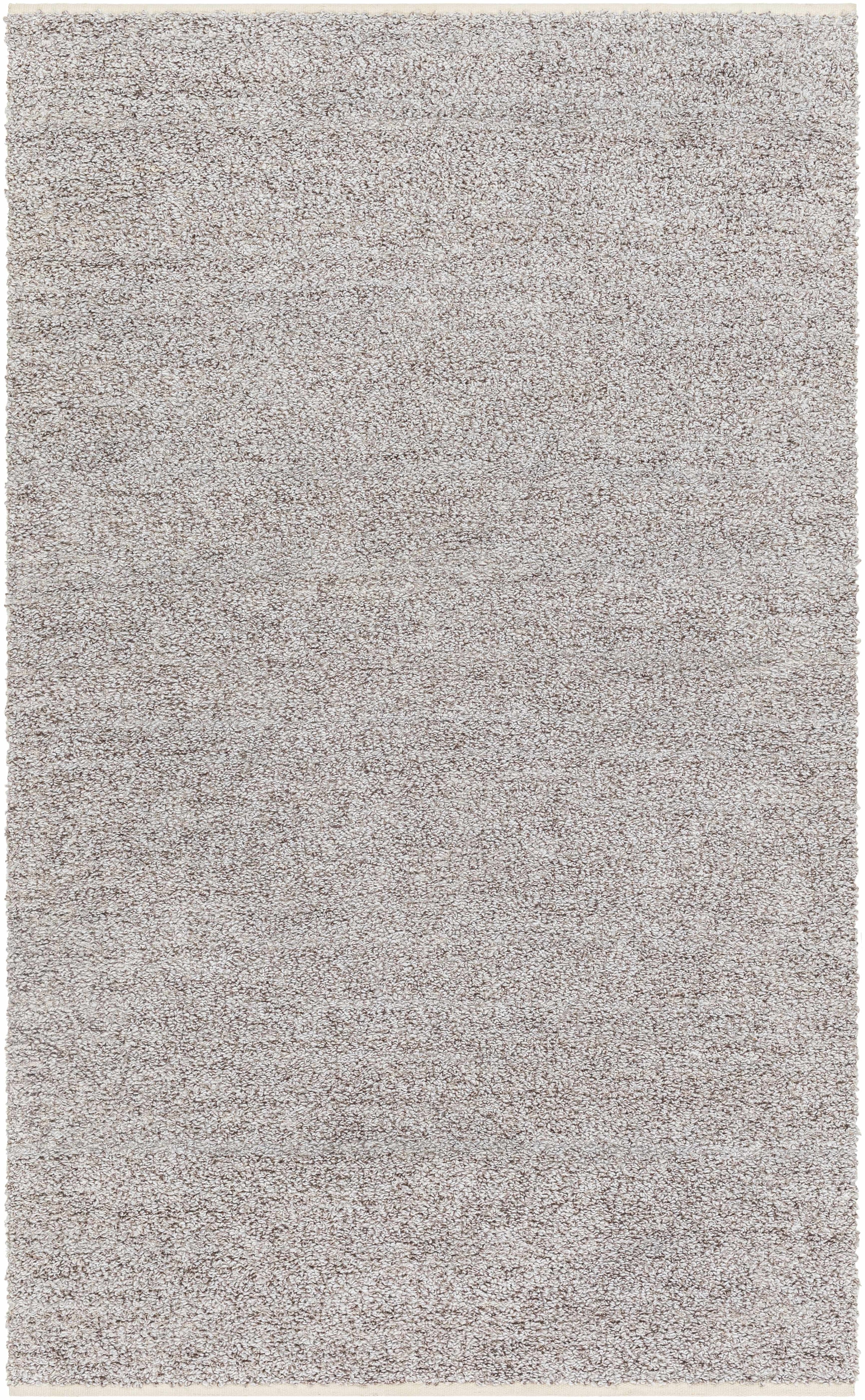 Medium Brown Hand Woven 100% Recycled PET Yarn Modern Rectangle Handmade rug, Indoor use only, no fringe, non-washable. runner also available