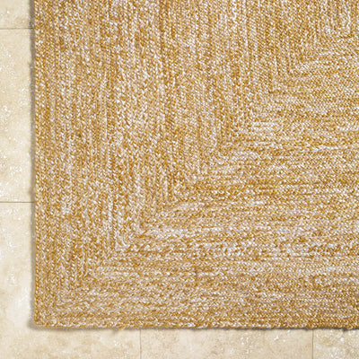 Camel Hand Woven 100% Recycled PET Yarn Modern Rectangle Handmade rug, Indoor use only, no fringe, non-washable.