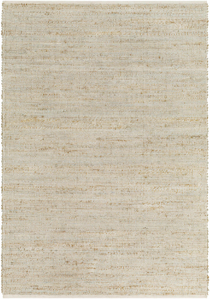 Pale Blue Hand Woven 100% Jute Rustic Rectangle Handmade rug, Indoor use only, no fringe, non-washable.