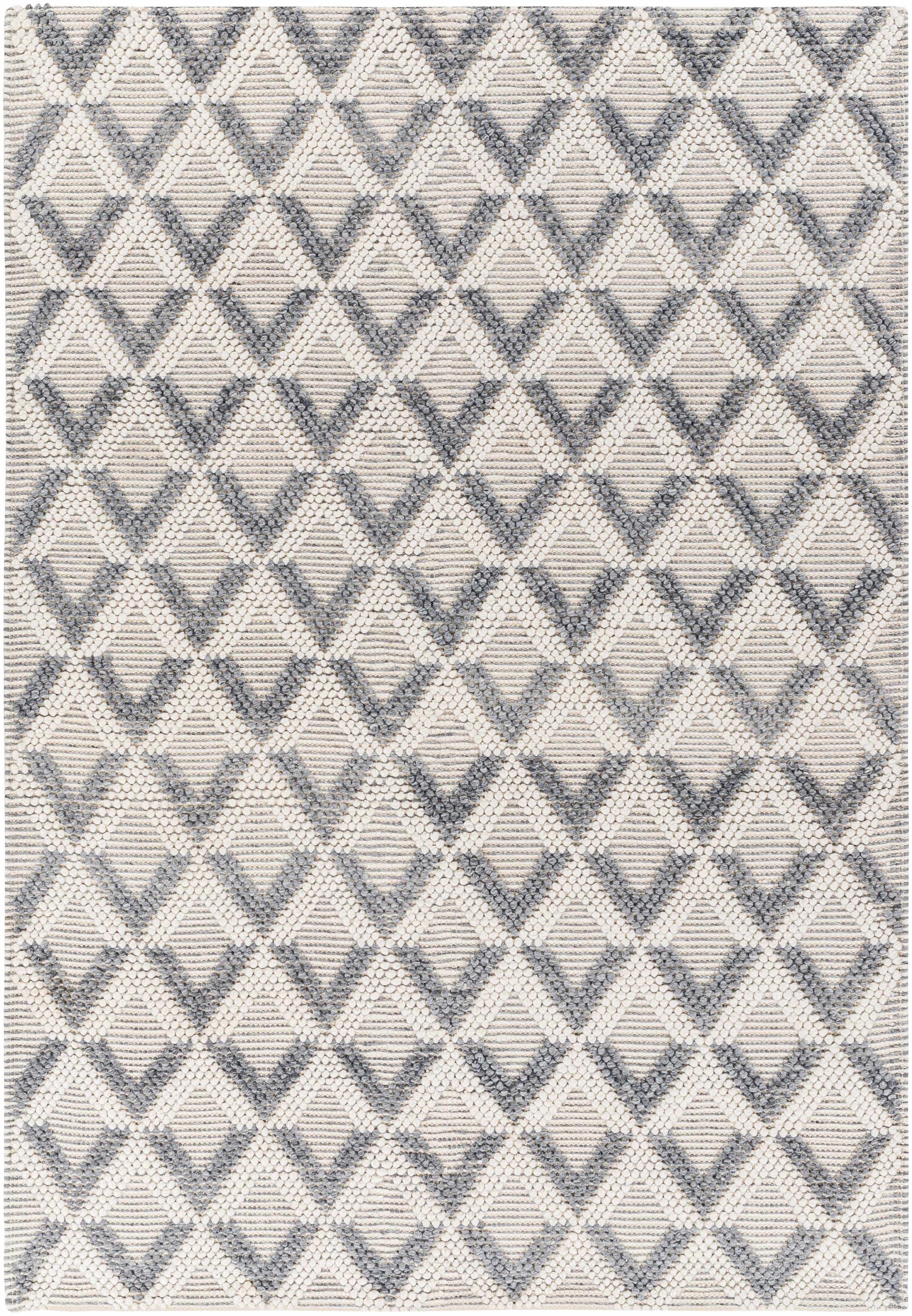 Beige Hand Woven 100% Recycled PET Yarn Global Rectangle Handmade rug, Indoor use only, no fringe, non-washable. runner also available