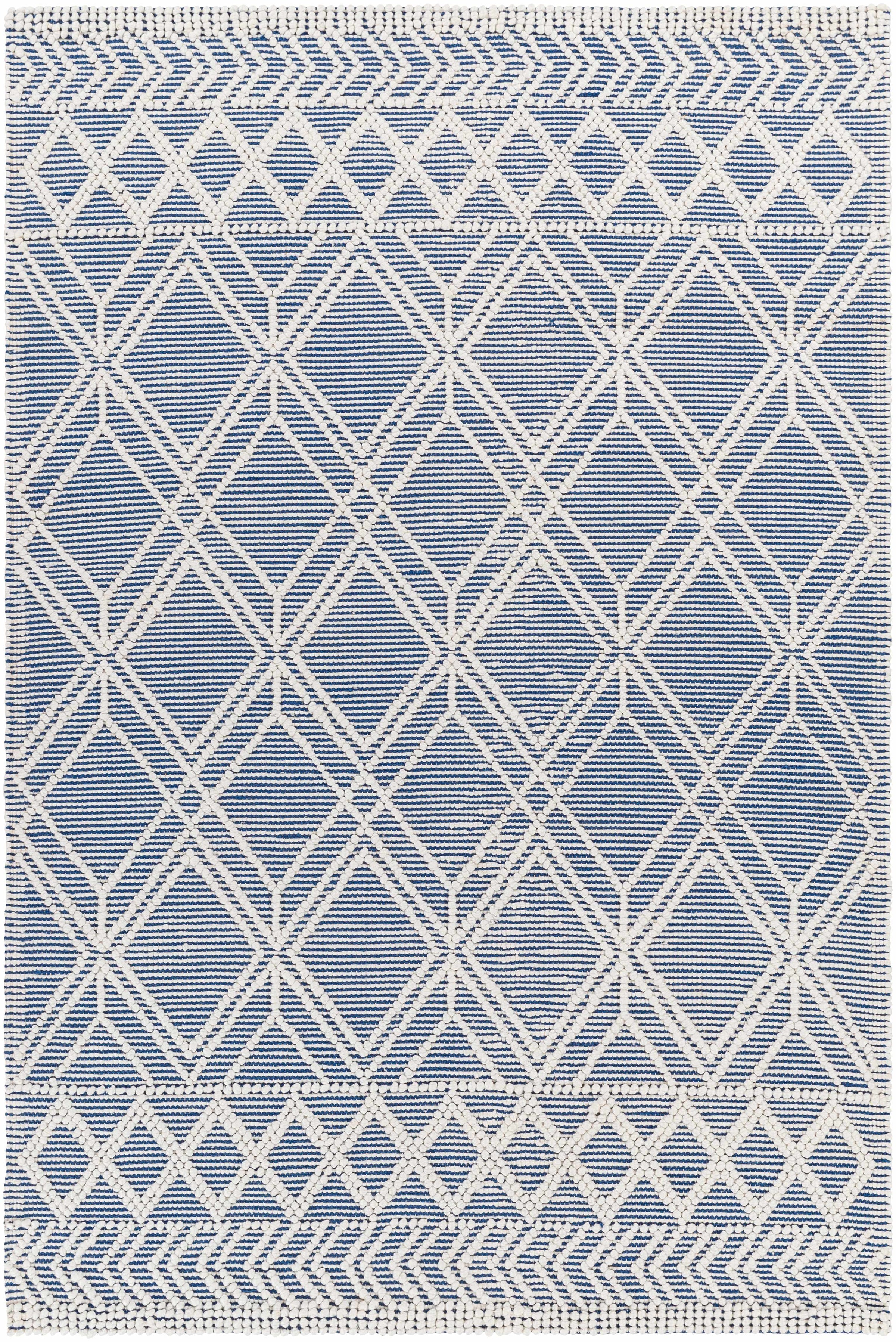 Beige Hand Woven 100% Recycled PET Yarn Global Rectangle Handmade rug, Indoor use only, no fringe, non-washable. runner also available