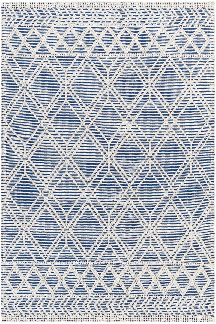 Beige Hand Woven 100% Recycled PET Yarn Global Rectangle Handmade rug, Indoor use only, no fringe, non-washable. runner also available
