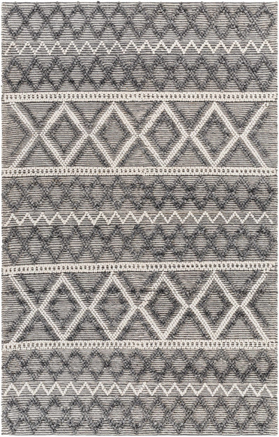 Ivory Hand Woven 100% Recycled PET Yarn Global Rectangle Handmade rug, Indoor use only, no fringe, non-washable. runner also available