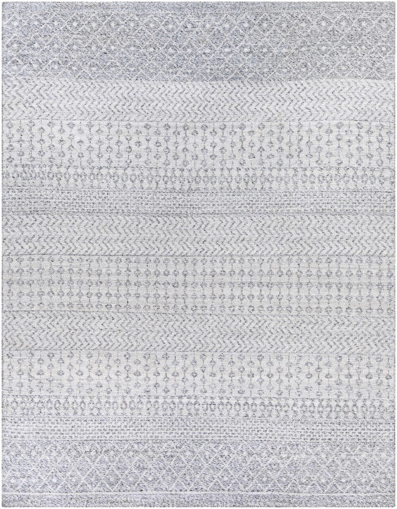 Slate Hand Woven 100% Recycled PET Yarn Global Rectangle Handmade rug, Indoor use only, no fringe, non-washable. runner also available