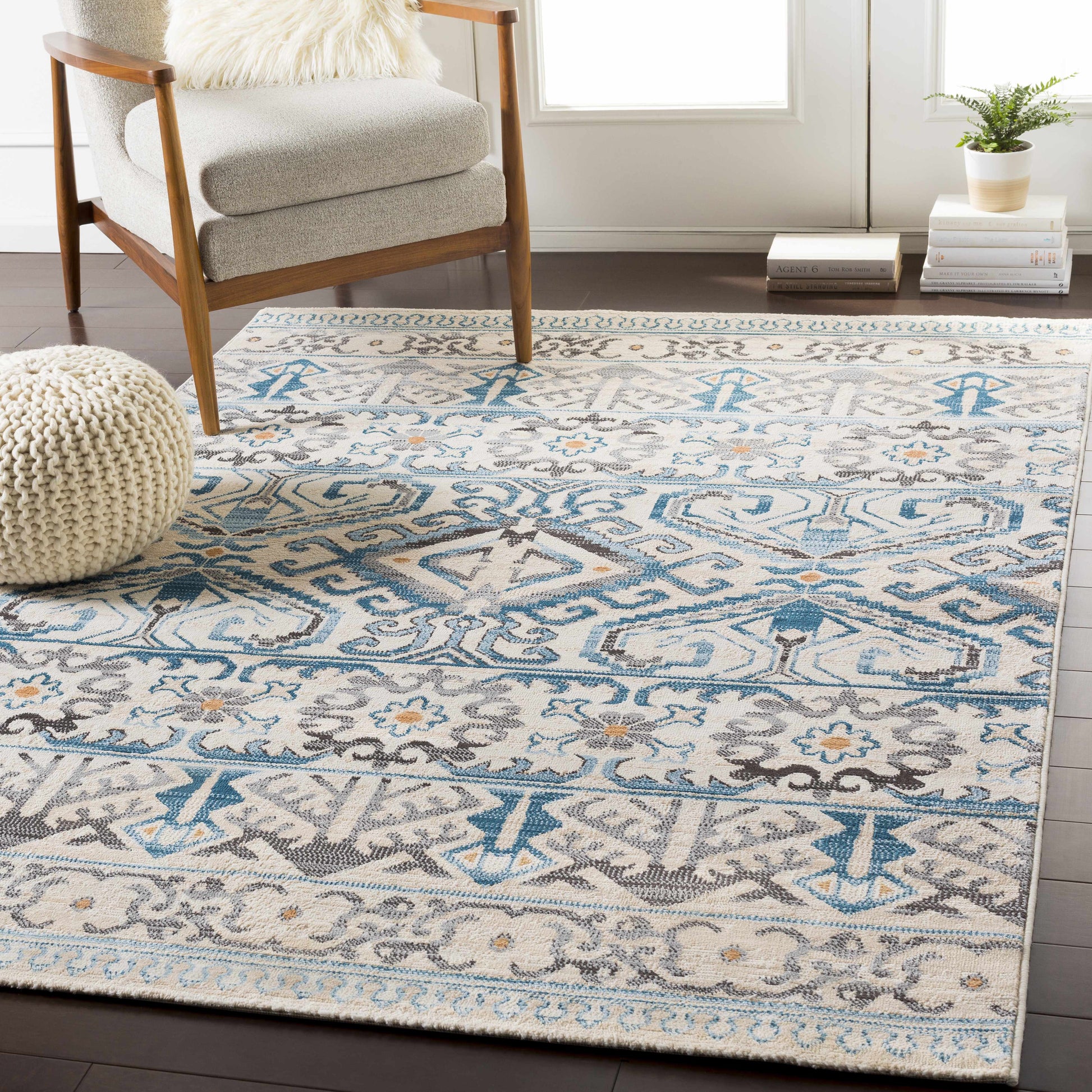 Notting Hill NHL-2308 Machine Woven Rug