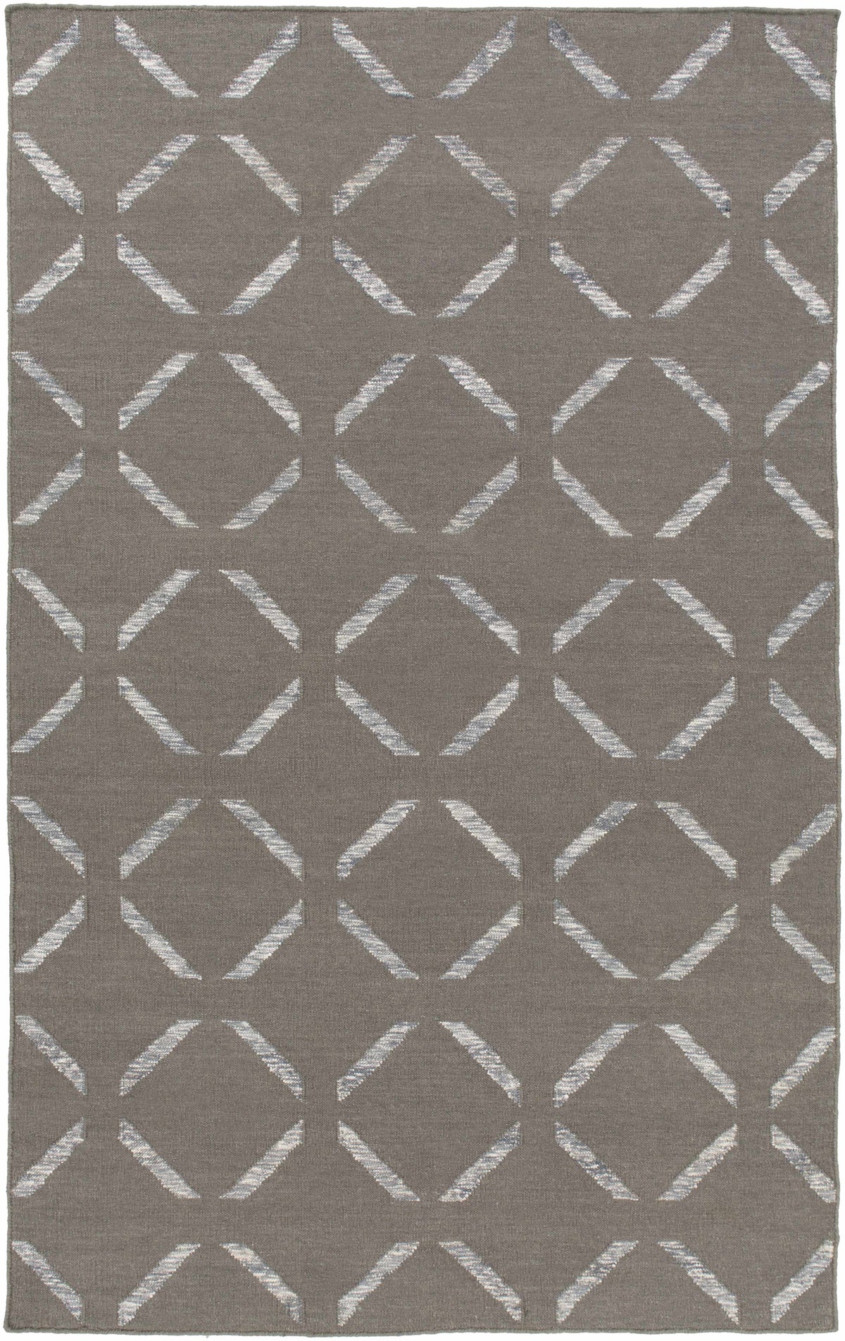 Brown Hand Woven 50% Wool, 30% Viscose, 20% Cotton Modern Rectangle Handmade rug, Indoor use only, no fringe, non-washable. runner also available