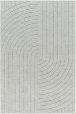 Sage Hand Loomed 100% Wool Modern Rectangle Handmade rug, Indoor use only, no fringe, non-washable.