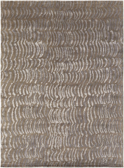 Multicolor Hand Knotted 70% NZ Wool, 30% Viscose Modern Rectangle Handmade rug, Indoor use only, no fringe, non-washable. runner also available