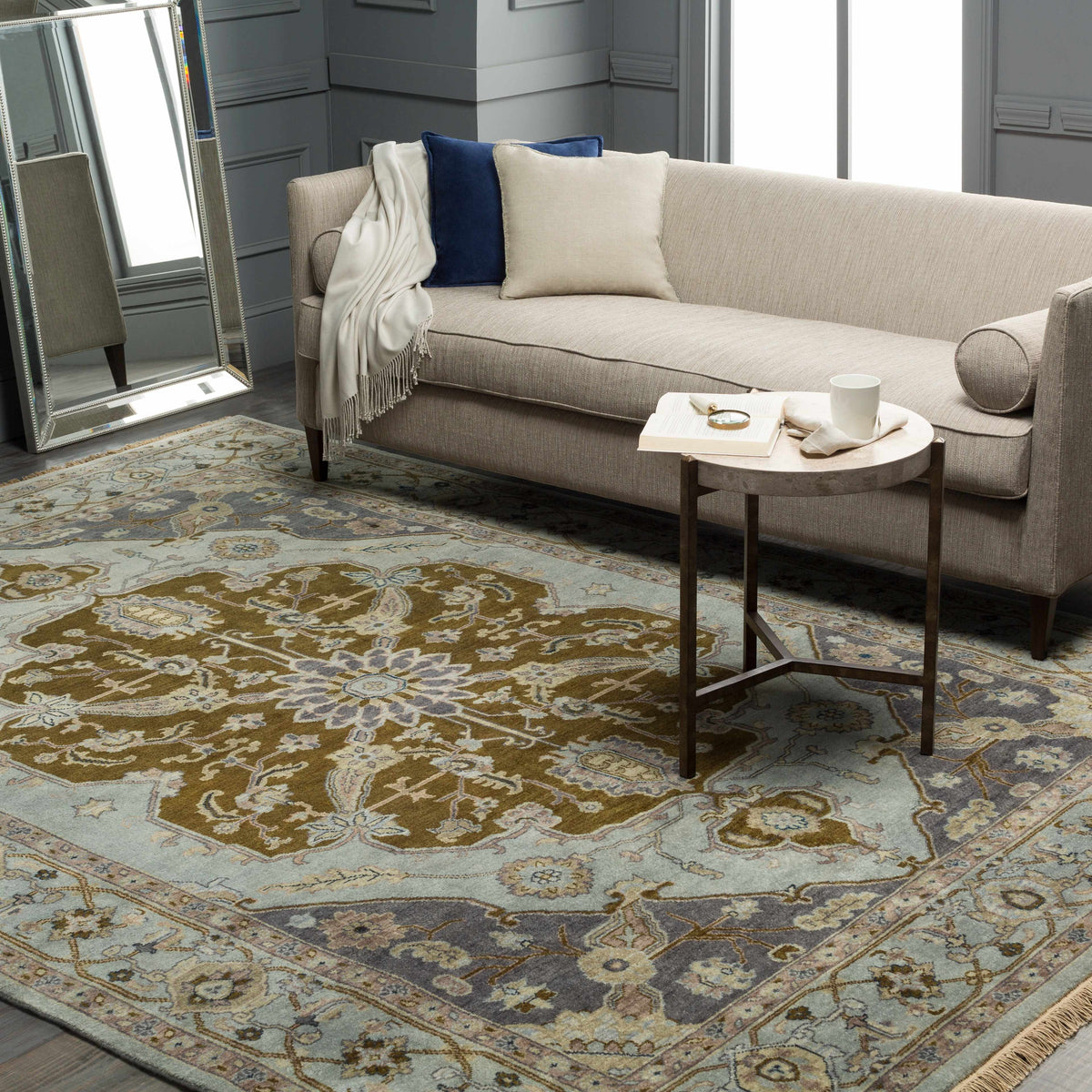 Zeus ZEU-7823 Hand Knotted Rug