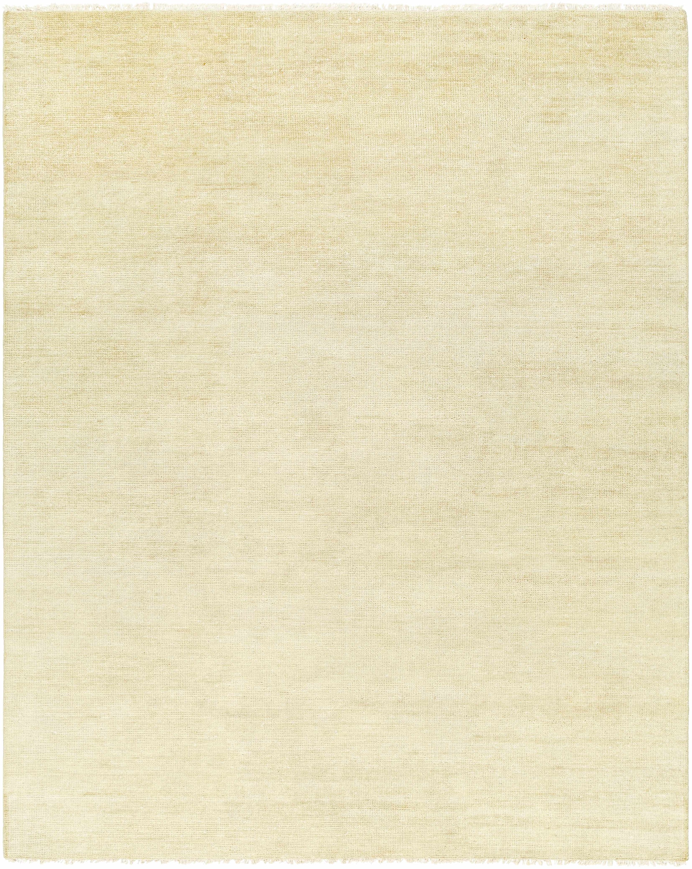 Beige Hand Knotted 80% NZ Wool, 20% Cotton Modern Rectangle Handmade rug, Indoor use only, has fringe, non-washable. runner also available