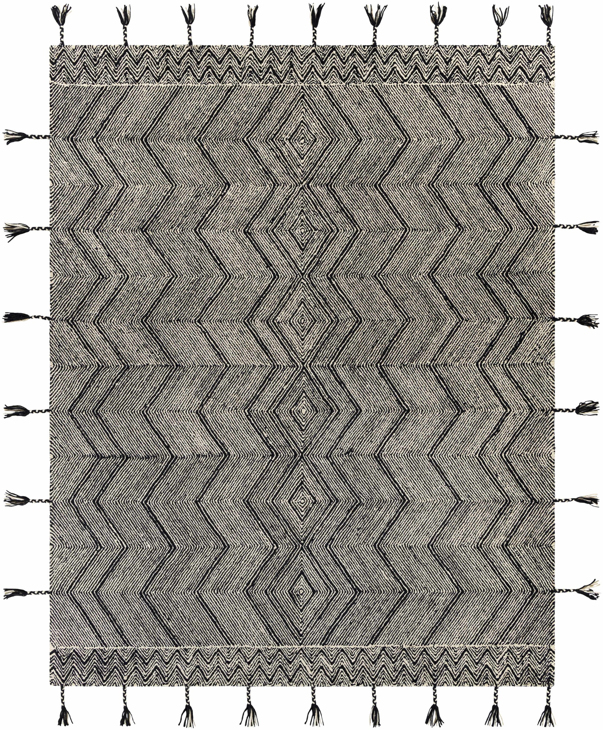 Zanafi Tassels ZTS-2308 Hand Tufted Rug