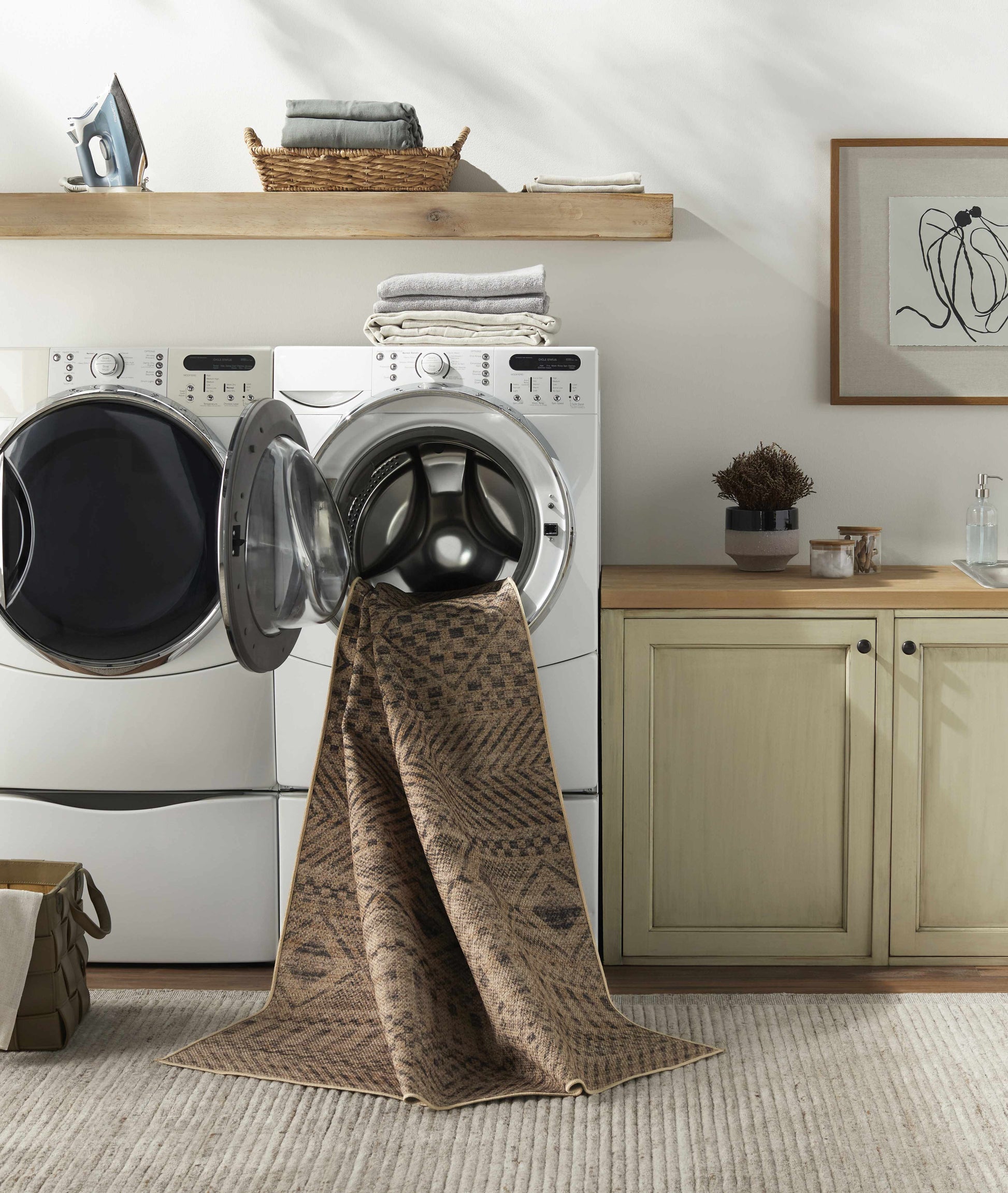 Ez Jute EZT-2315 Machine Woven Rug