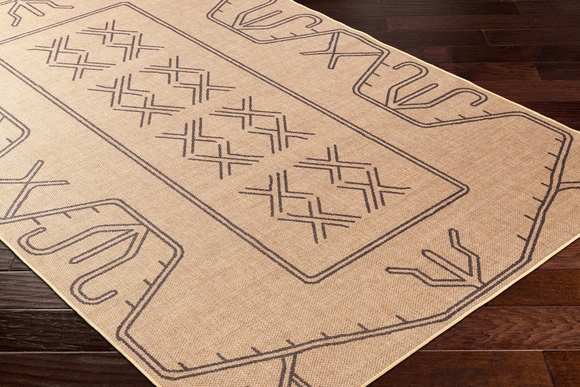 Ez Jute EZT-2305 Machine Woven Rug