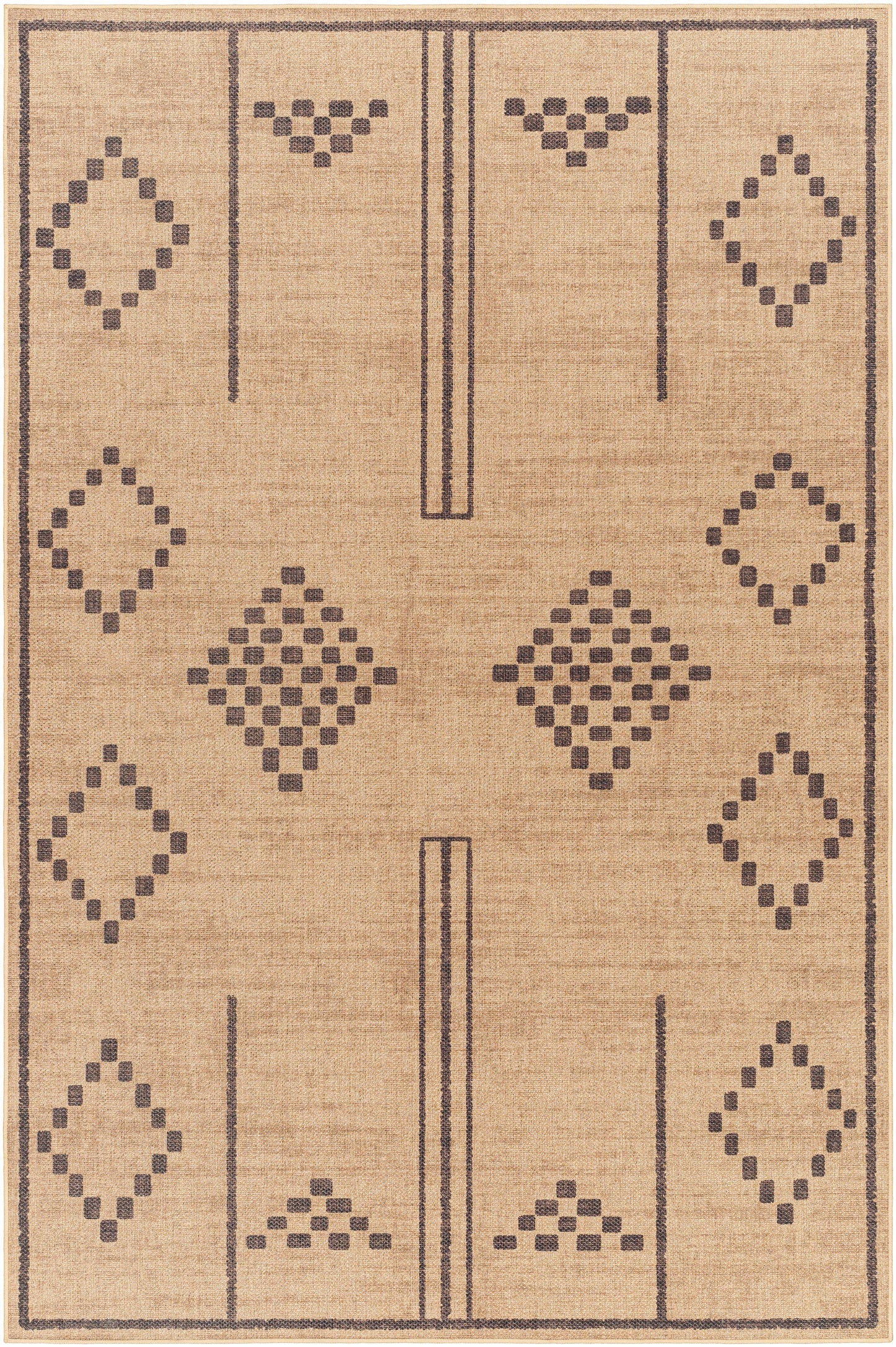 Ez Jute EZT-2303 Machine Woven Rug