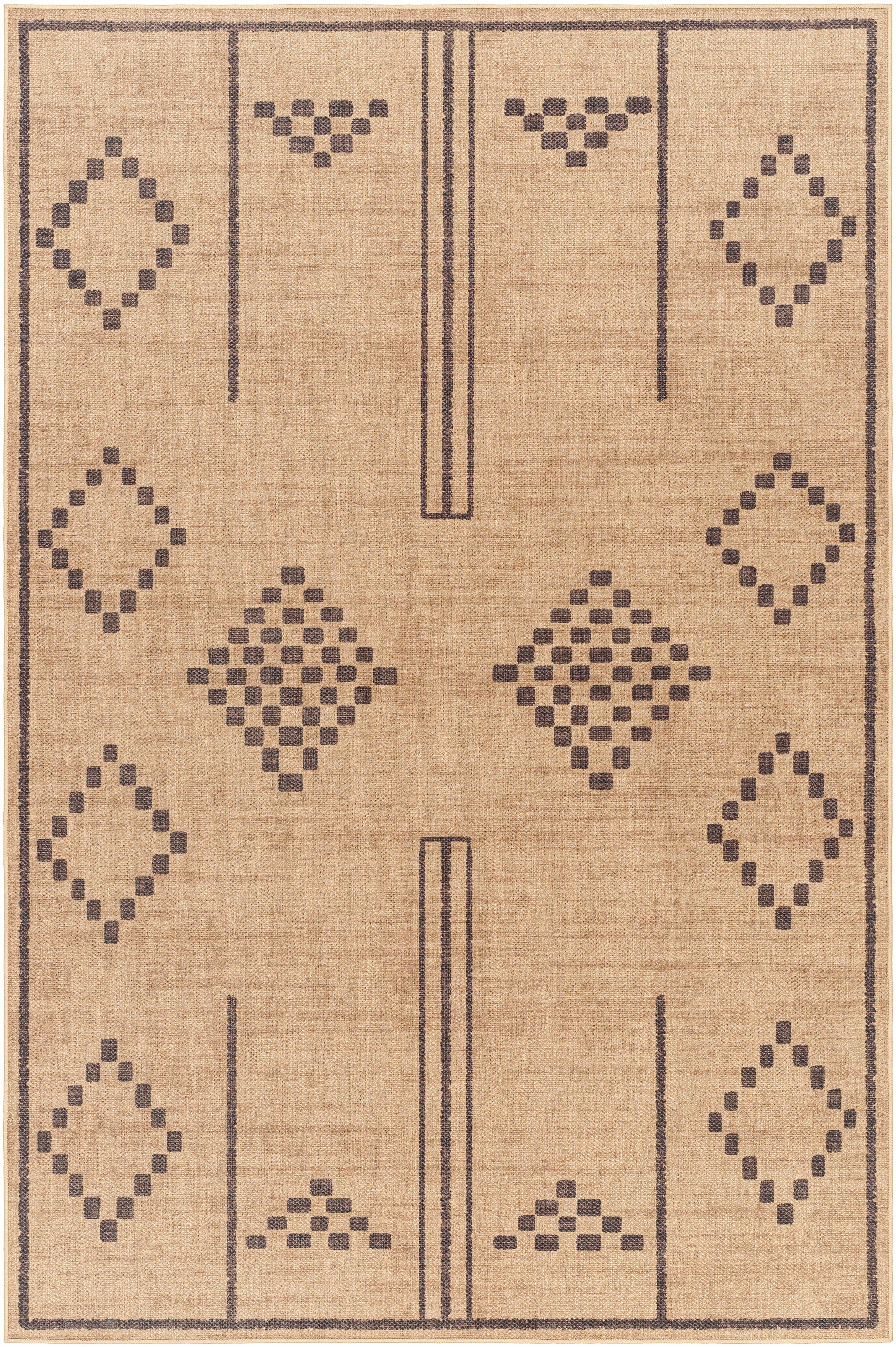 Ez Jute EZT-2303 Machine Woven Rug