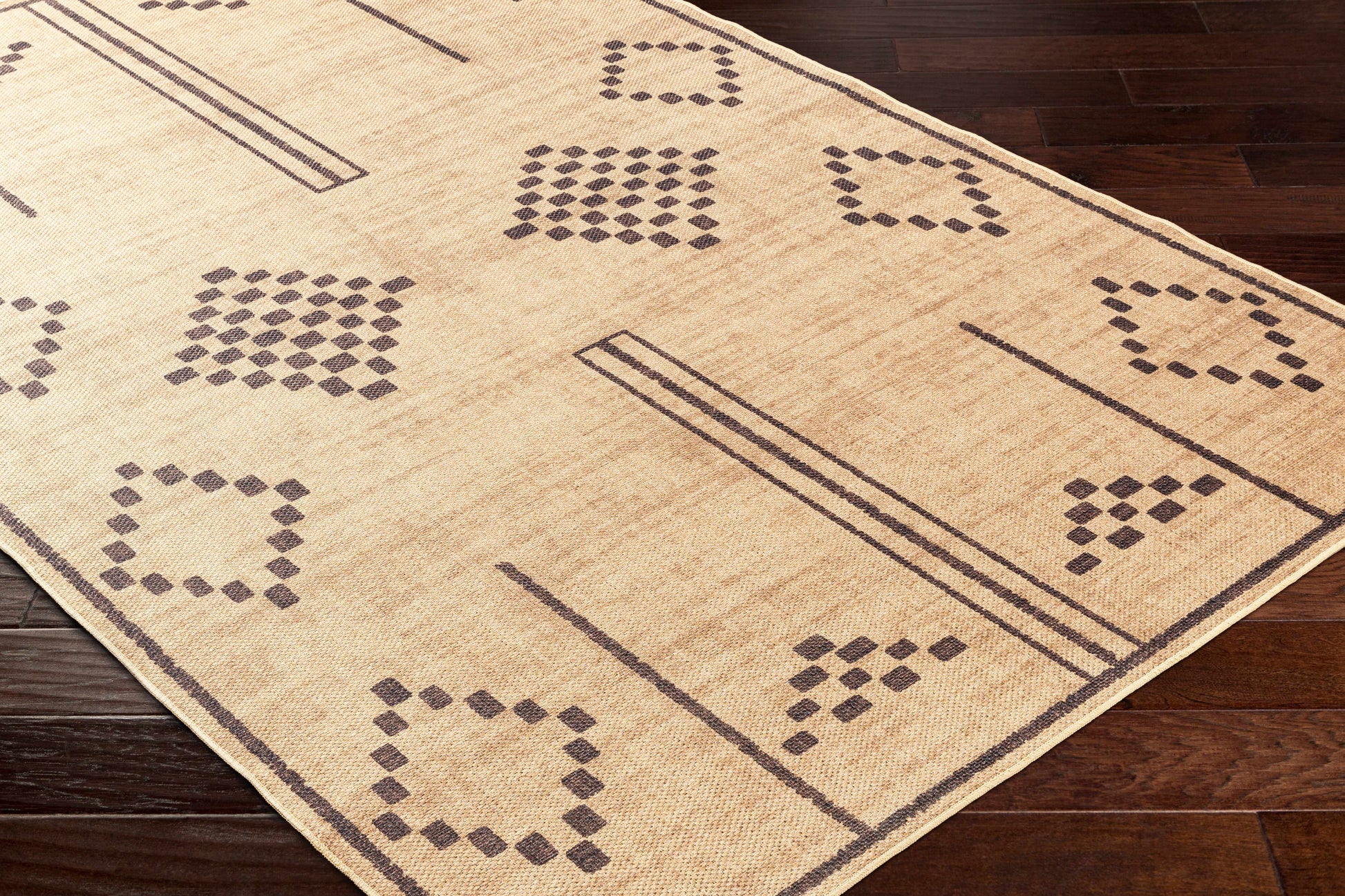 Ez Jute EZT-2303 Machine Woven Rug