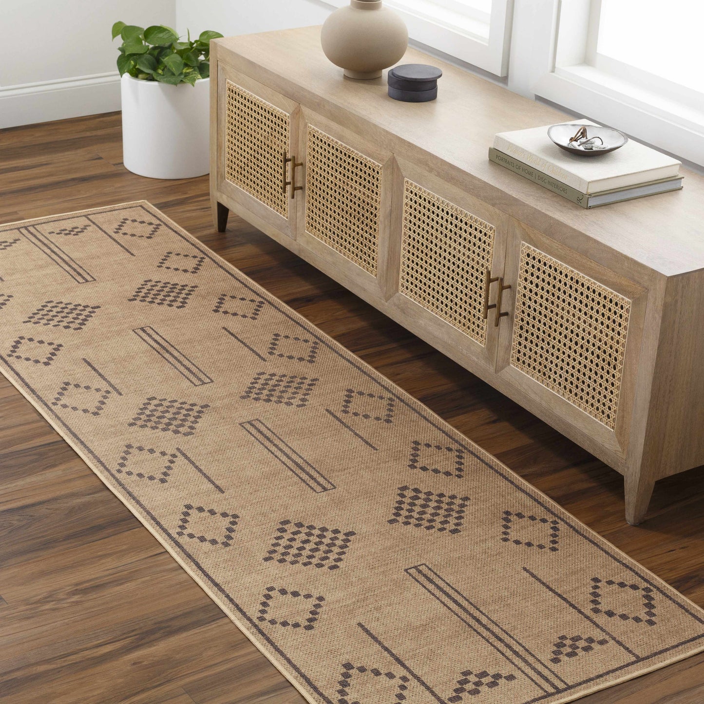 Ez Jute EZT-2303 Machine Woven Rug