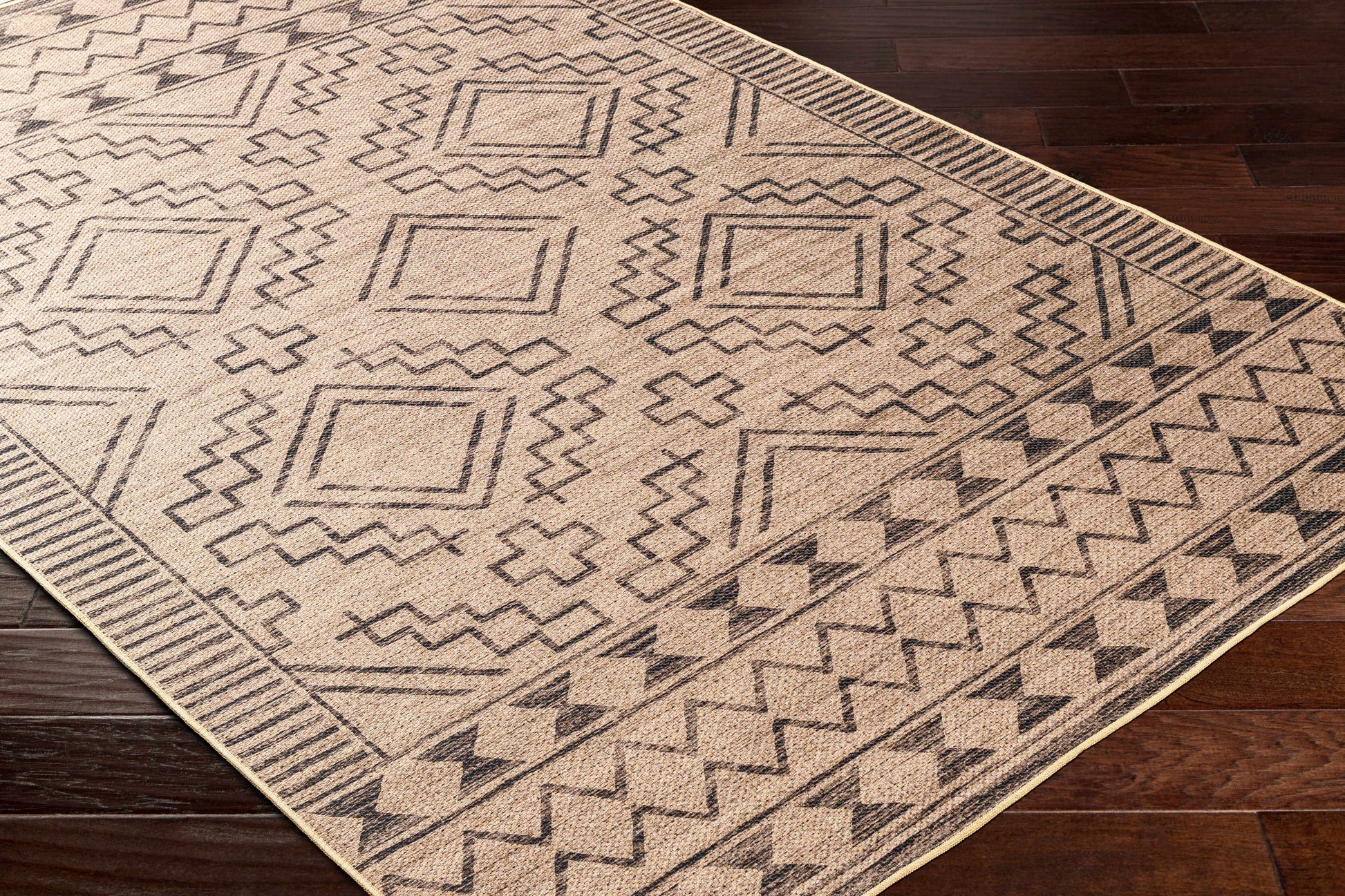 Ez Jute EZT-2313 Machine Woven Rug
