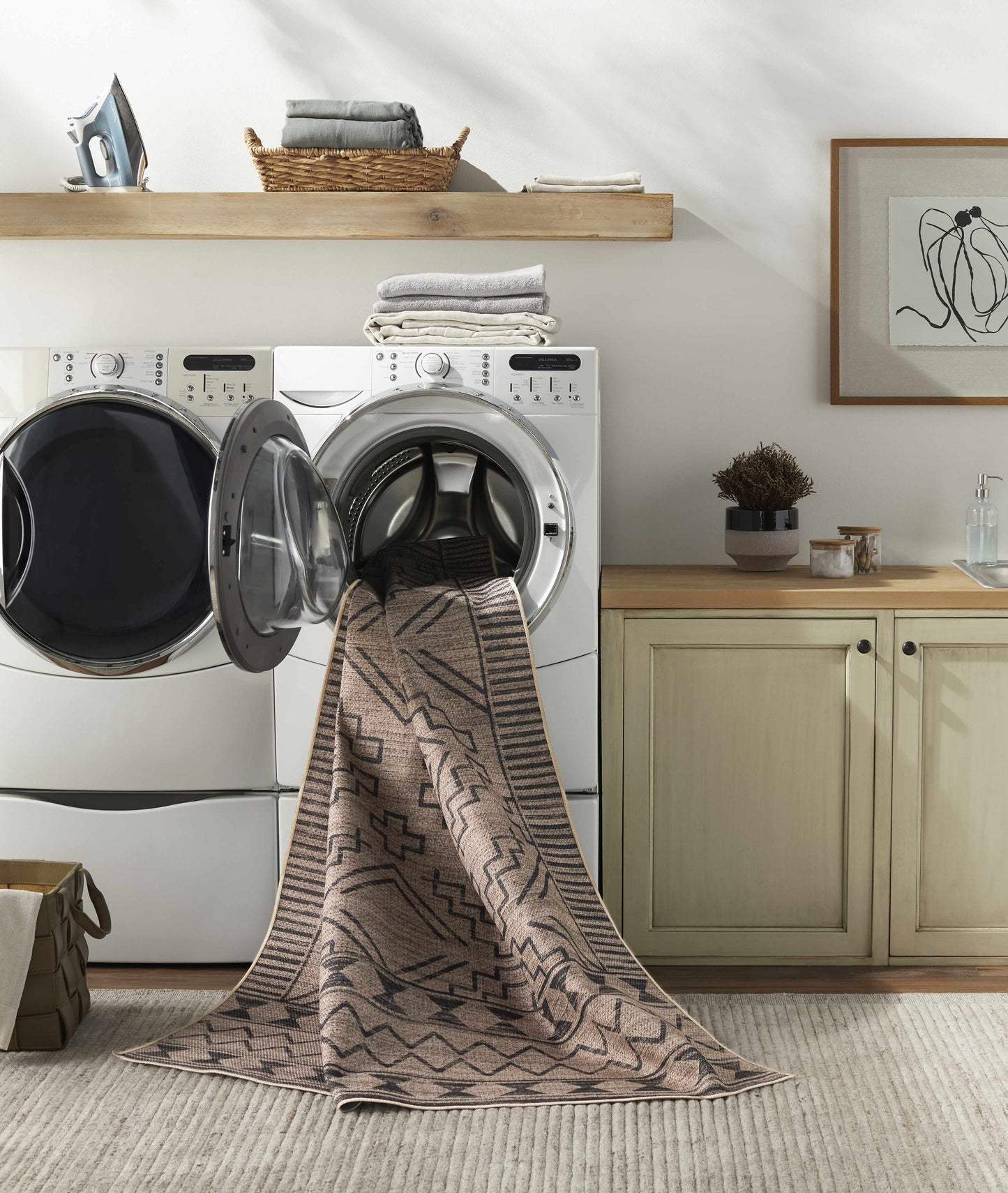 Ez Jute EZT-2313 Machine Woven Rug