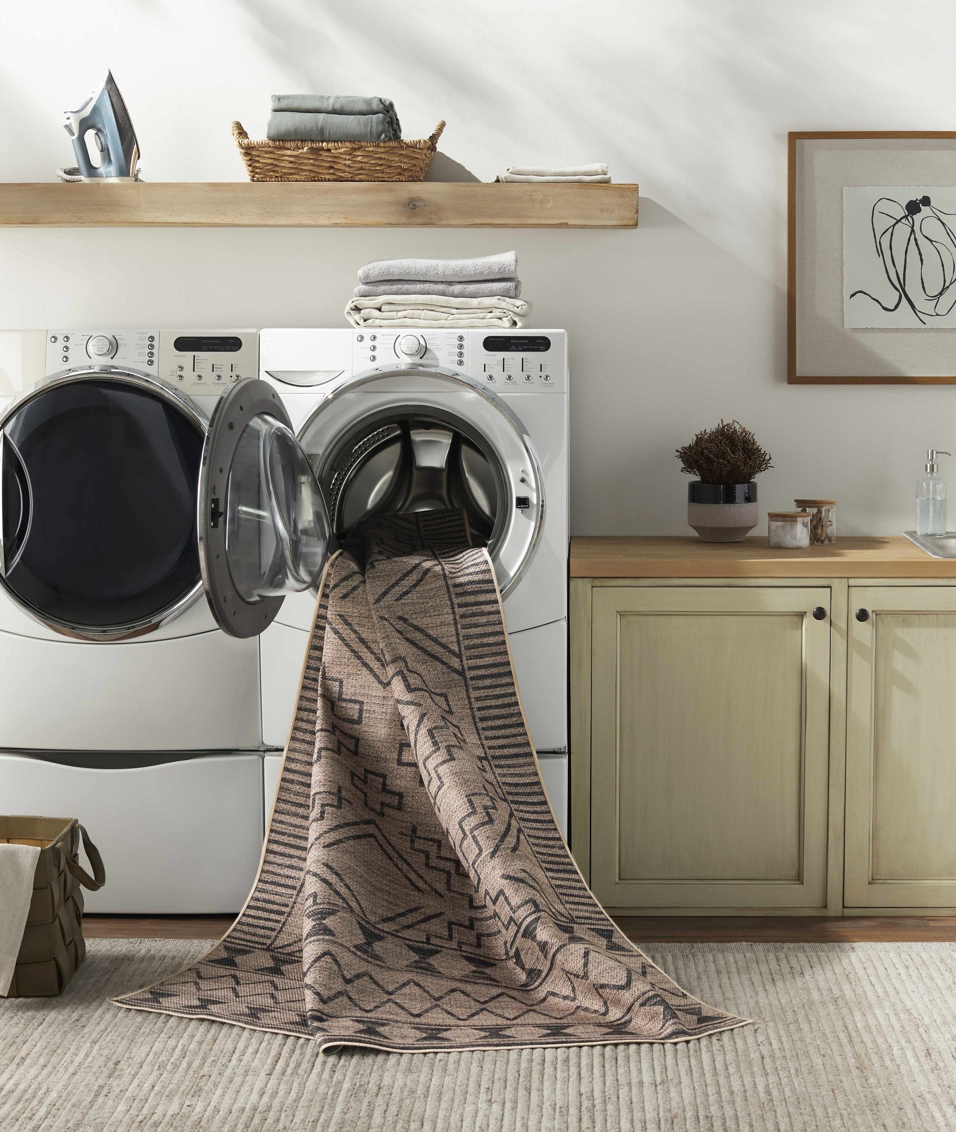 Ez Jute EZT-2313 Machine Woven Rug