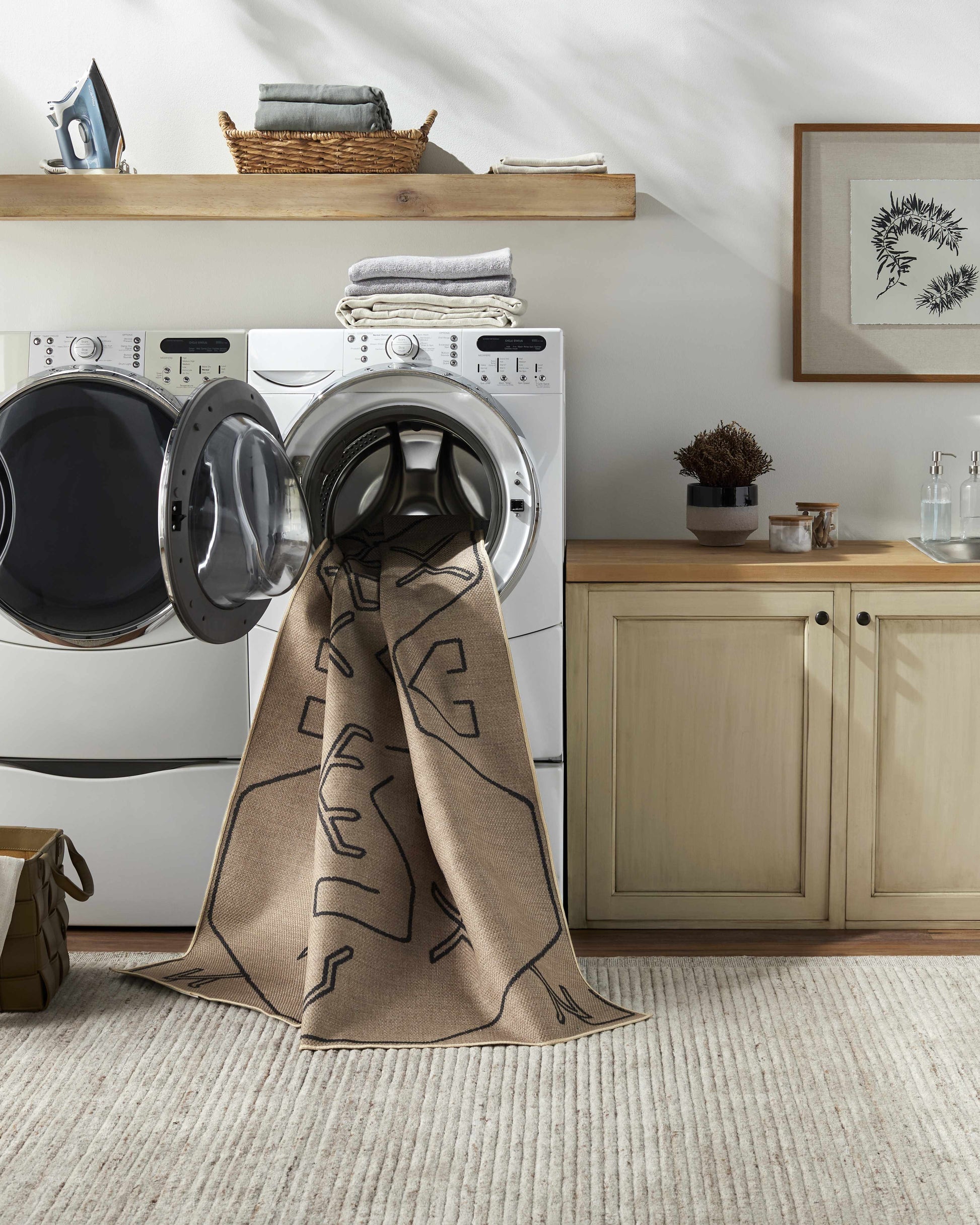 Ez Jute EZT-2306 Machine Woven Rug