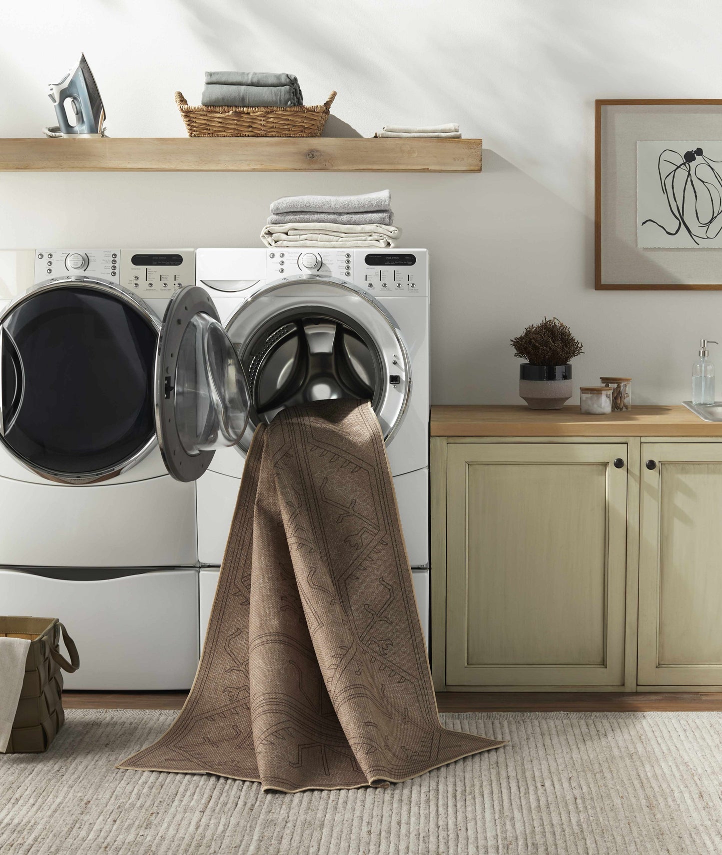 Ez Jute EZT-2304 Machine Woven Rug