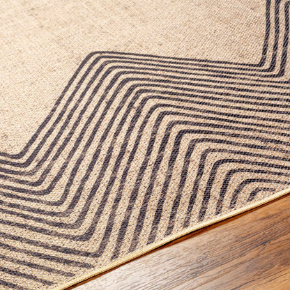 Ez Jute EZT-2314 Machine Woven Rug