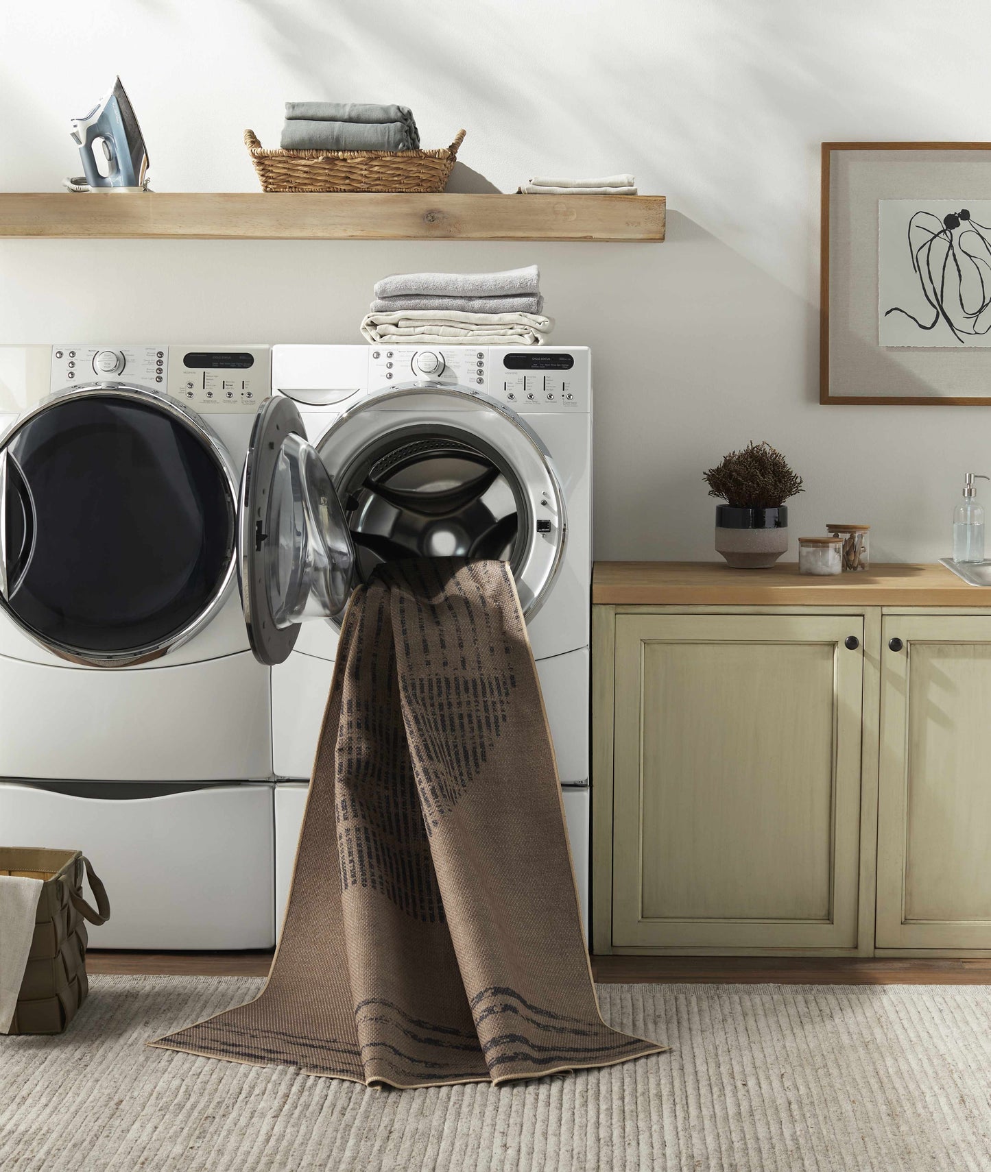 Ez Jute EZT-2301 Machine Woven Rug