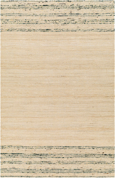 Beige Hand Woven 60% Jute, 40% Wool Cottage Rectangle Handmade rug, Indoor use only, no fringe, non-washable. runner also available