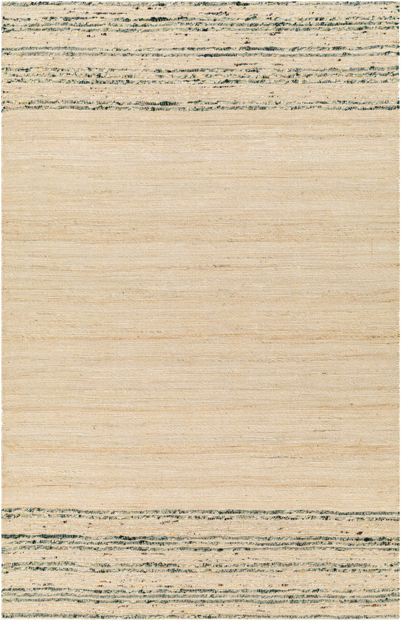Beige Hand Woven 60% Jute, 40% Wool Cottage Rectangle Handmade rug, Indoor use only, no fringe, non-washable. runner also available