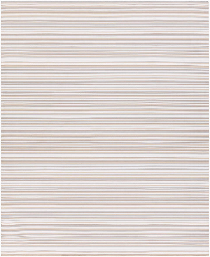 Gray Hand Woven 100% Olefin Cottage Rectangle Handmade rug, outdoor-safe, no fringe, non-washable.