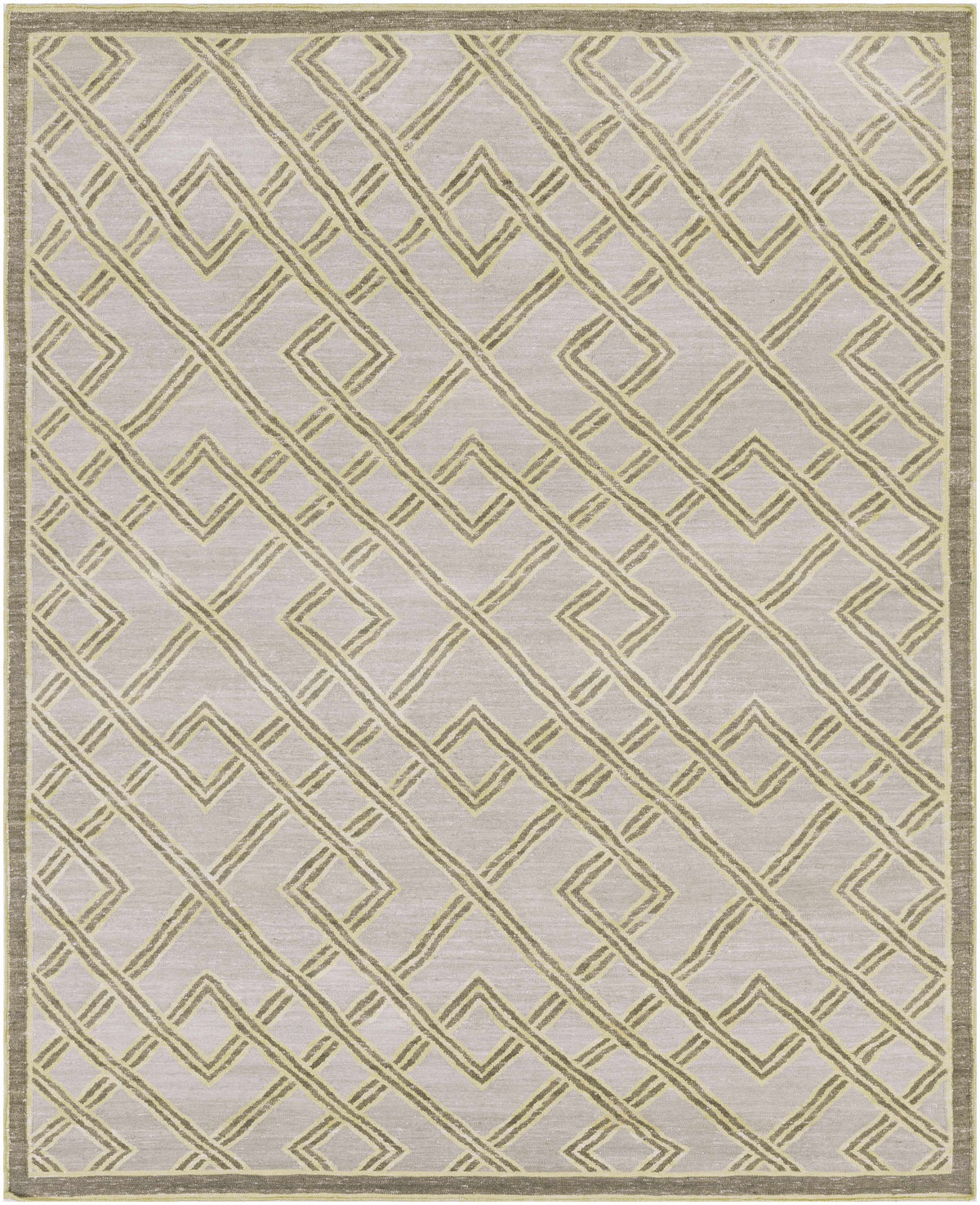 Wheat Hand Woven 100% Viscose Global Rectangle Handmade rug, Indoor use only, no fringe, non-washable.