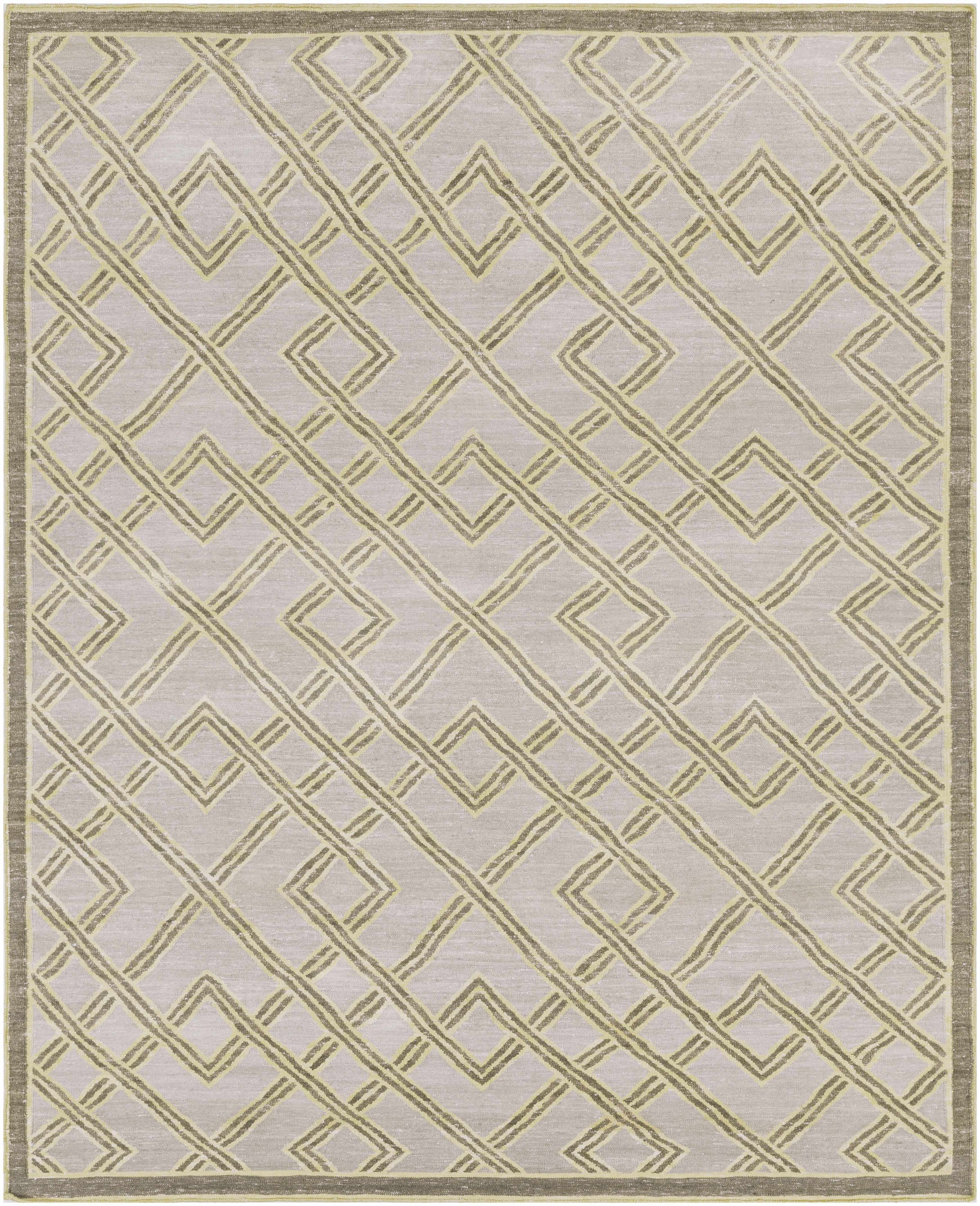 Wheat Hand Woven 100% Viscose Global Rectangle Handmade rug, Indoor use only, no fringe, non-washable.