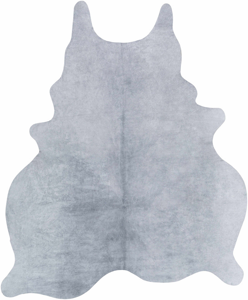 Denim Hand Crafted 100% Leather Rustic Rectangle Handmade rug, Indoor use only, no fringe, non-washable.