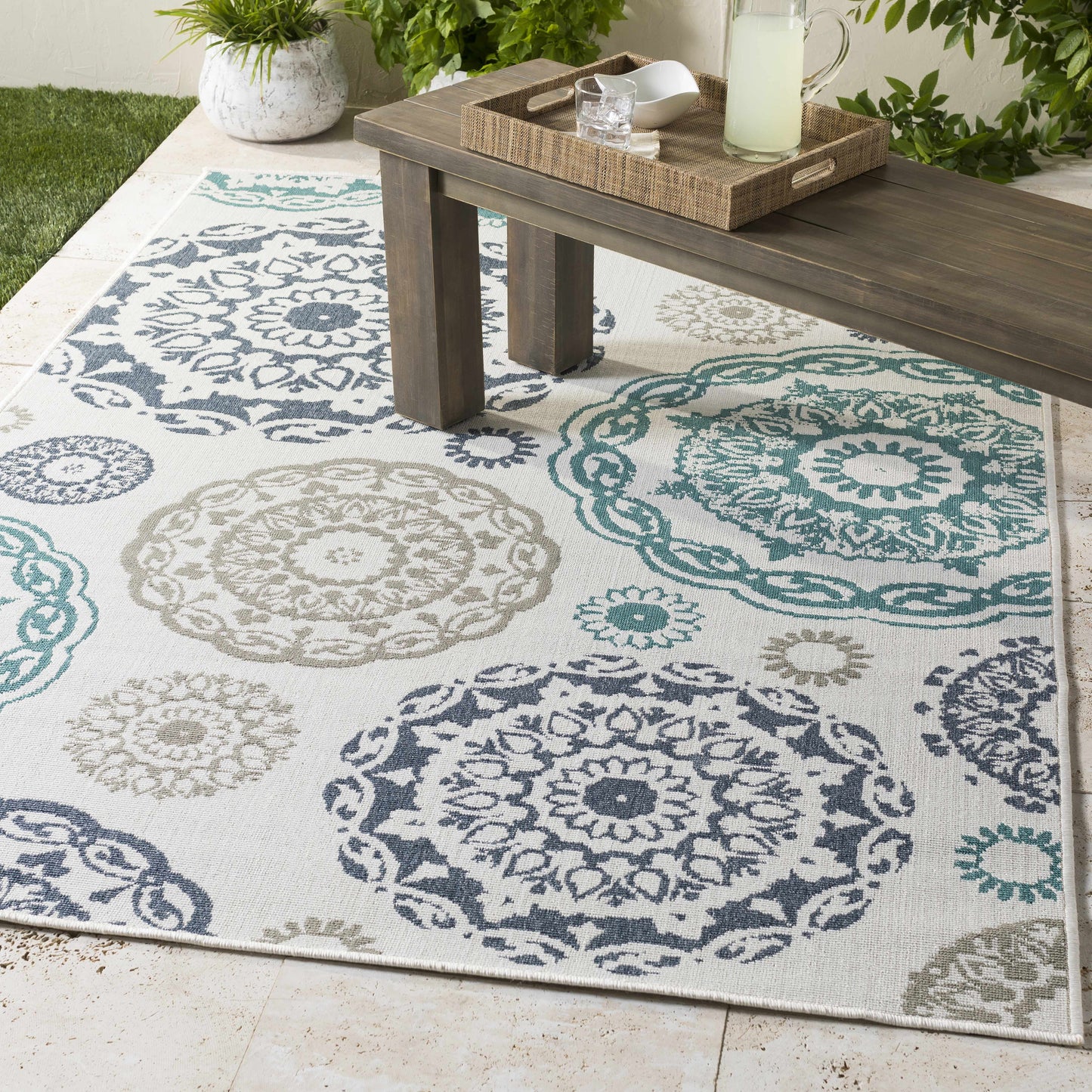 Alfresco ALF-9665 Machine Woven Rug