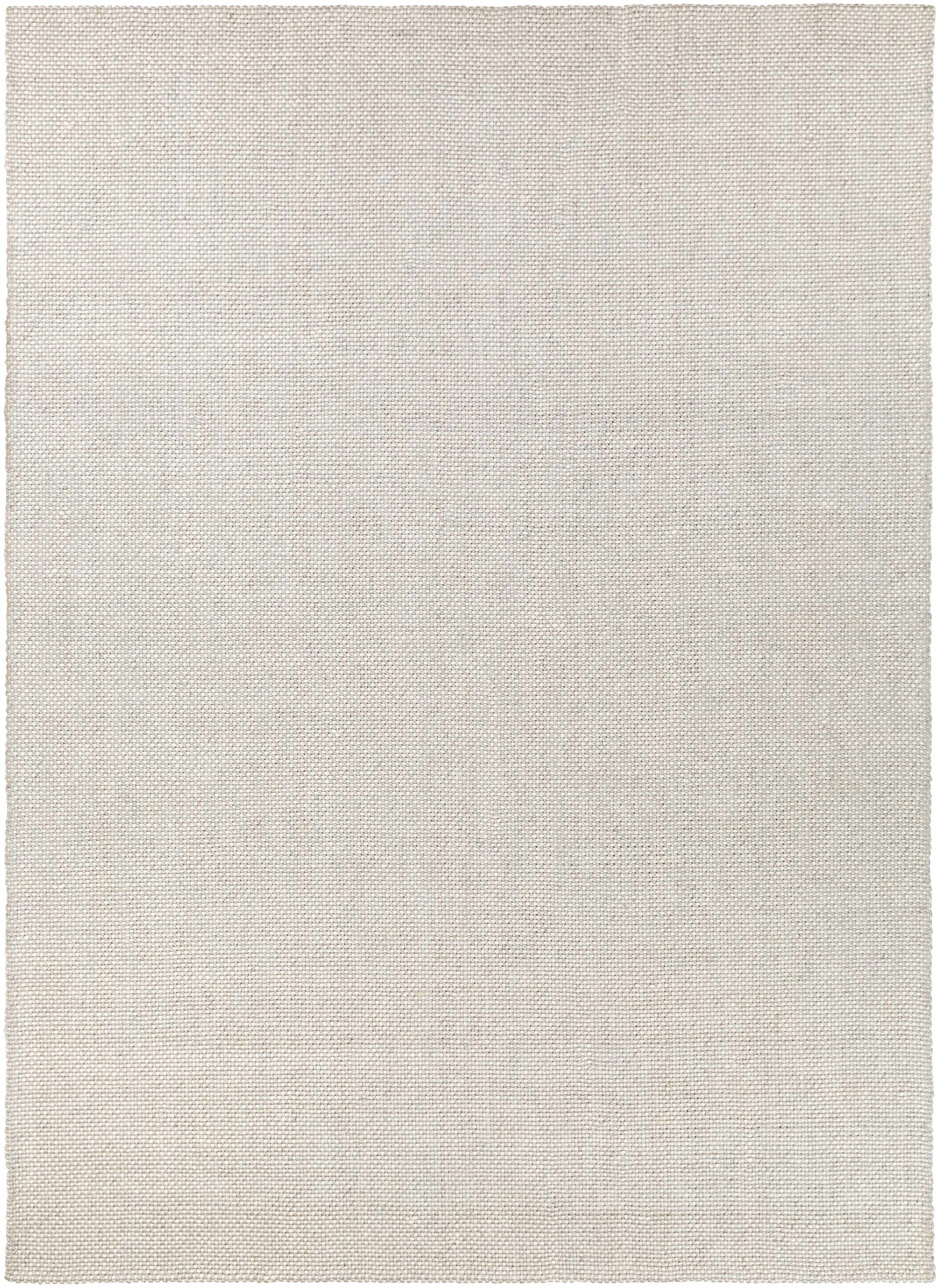 Light Slate Hand Woven 70% Viscose, 30% NZ Wool Modern Rectangle Handmade rug, Indoor use only, no fringe, non-washable.