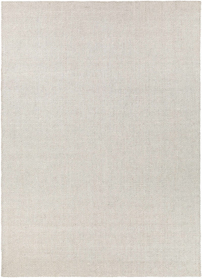Light Slate Hand Woven 70% Viscose, 30% NZ Wool Modern Rectangle Handmade rug, Indoor use only, no fringe, non-washable.