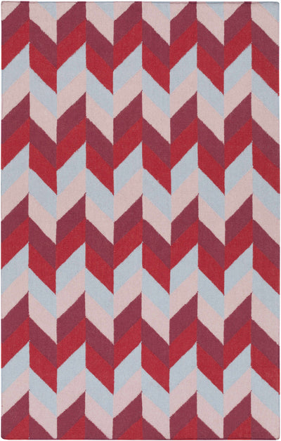 Burgundy Hand Woven 100% Wool Modern Rectangle Handmade rug, Indoor use only, no fringe, non-washable.