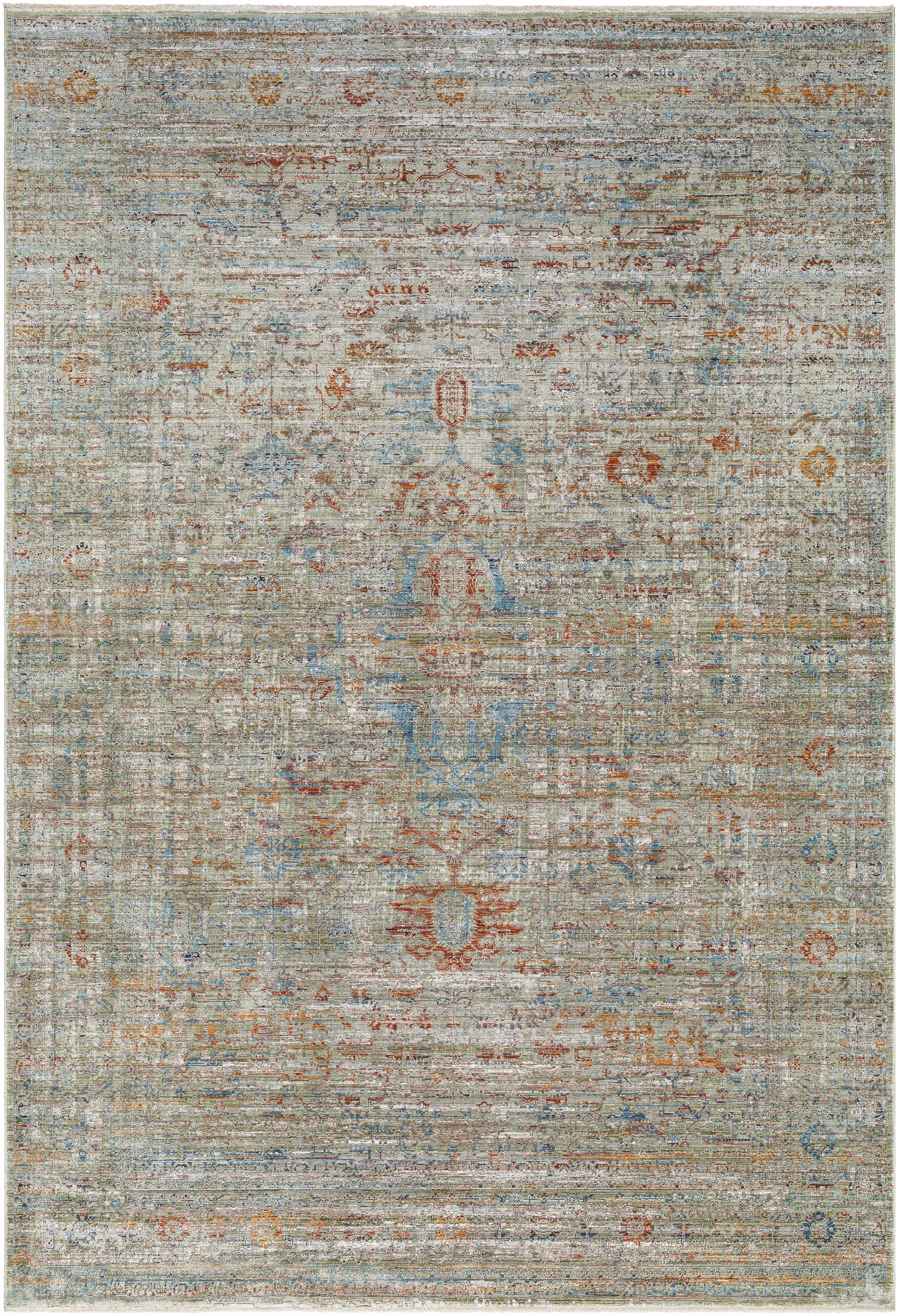 Isfahan ISF-2304 Machine Woven Rug