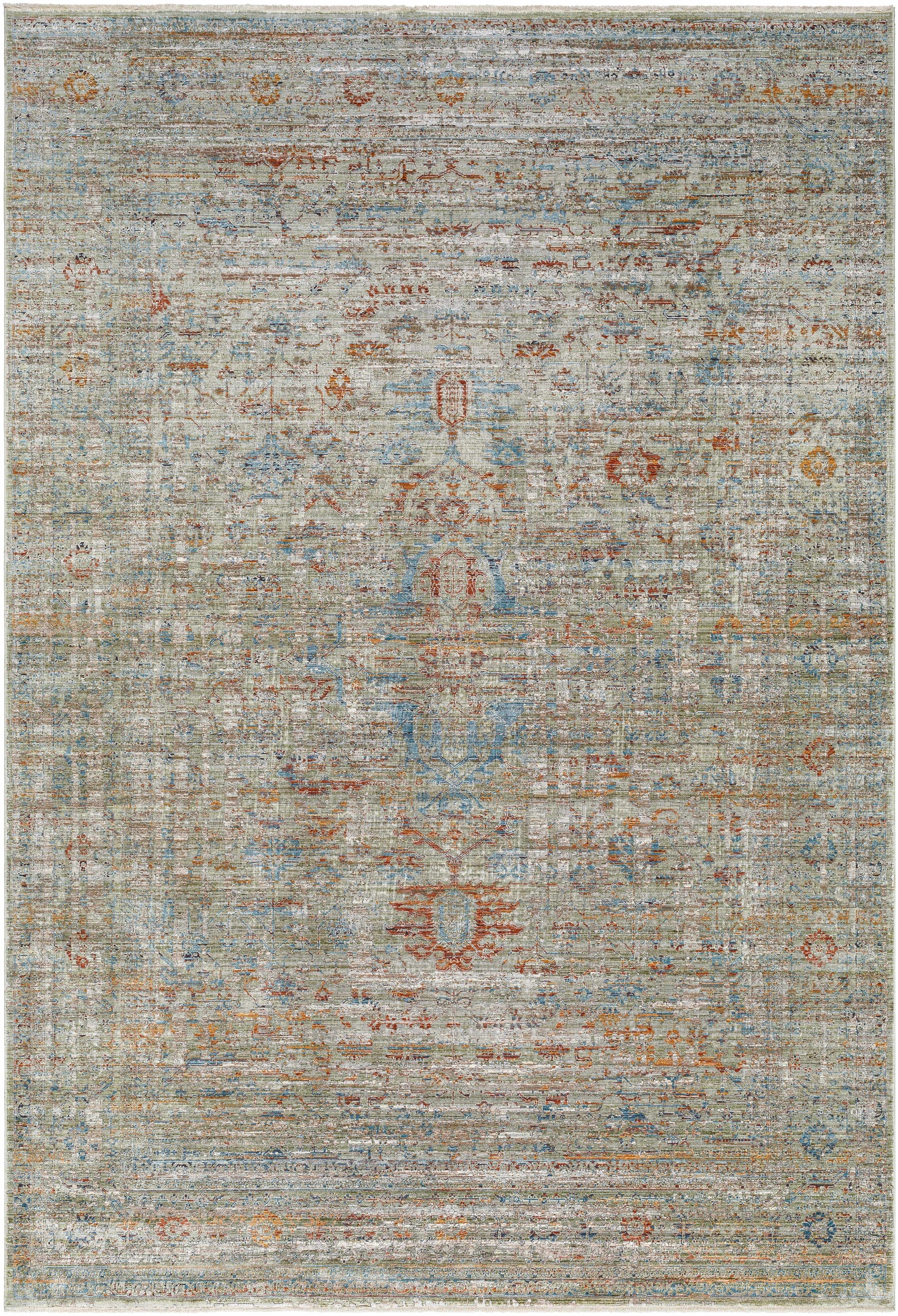 Isfahan ISF-2304 Machine Woven Rug
