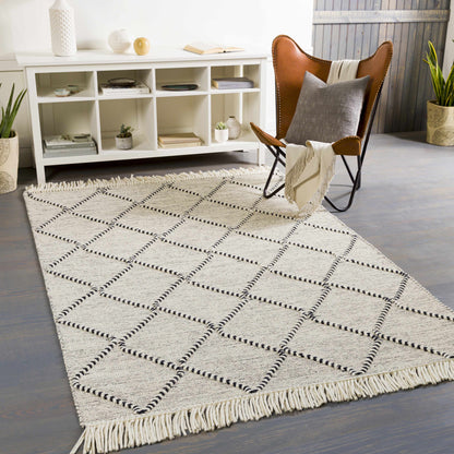 Uttar UTT-2301 Hand Woven Rug