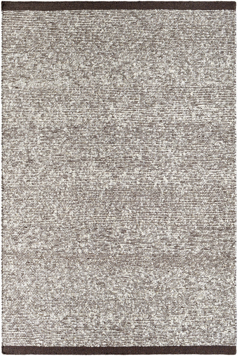 Taupe Hand Woven 60% NZ Wool, 40% Cotton Cottage Rectangle Handmade rug, Indoor use only, no fringe, non-washable.