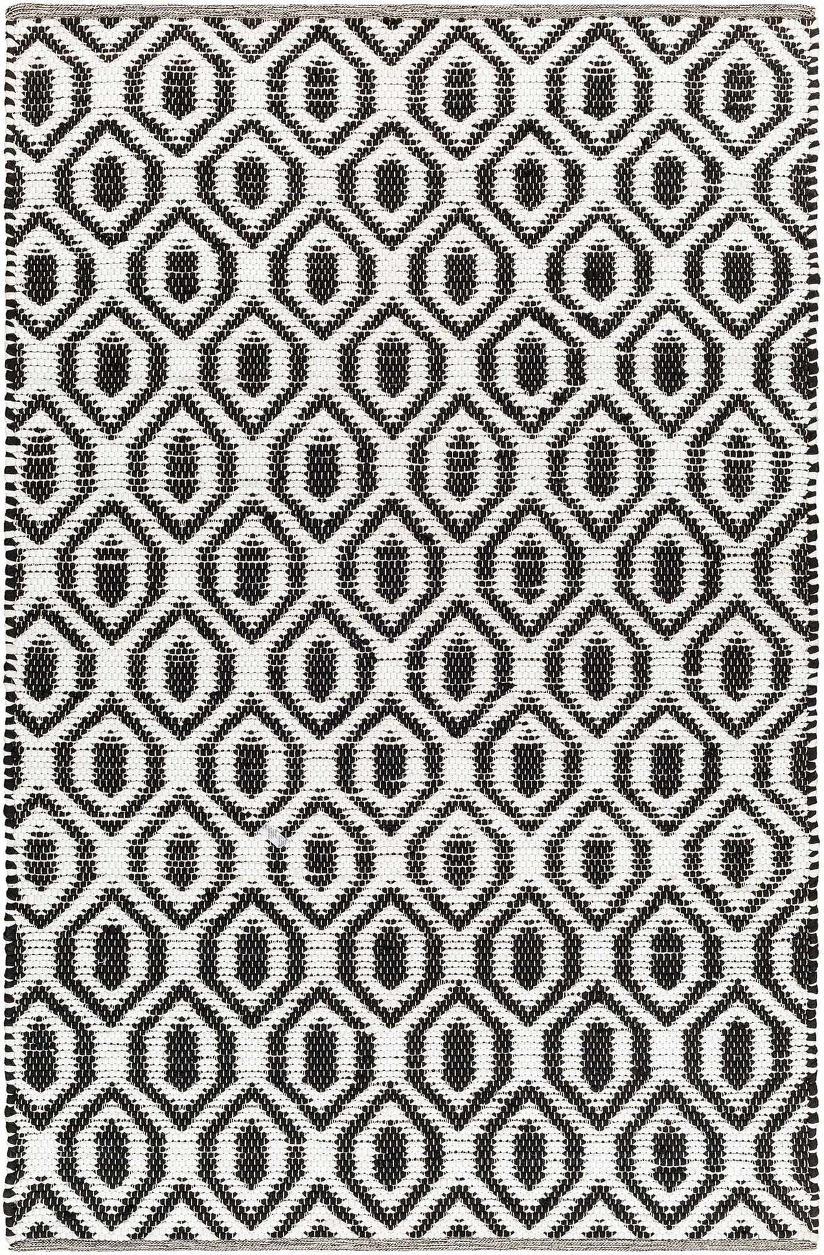 Ivory Hand Woven 60% Recycled Fabric, 40% Jute Modern Rectangle Handmade rug, Indoor use only, no fringe, non-washable. runner also available
