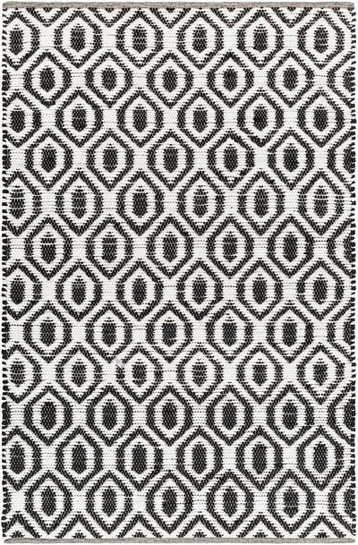 Ivory Hand Woven 60% Recycled Fabric, 40% Jute Modern Rectangle Handmade rug, Indoor use only, no fringe, non-washable. runner also available
