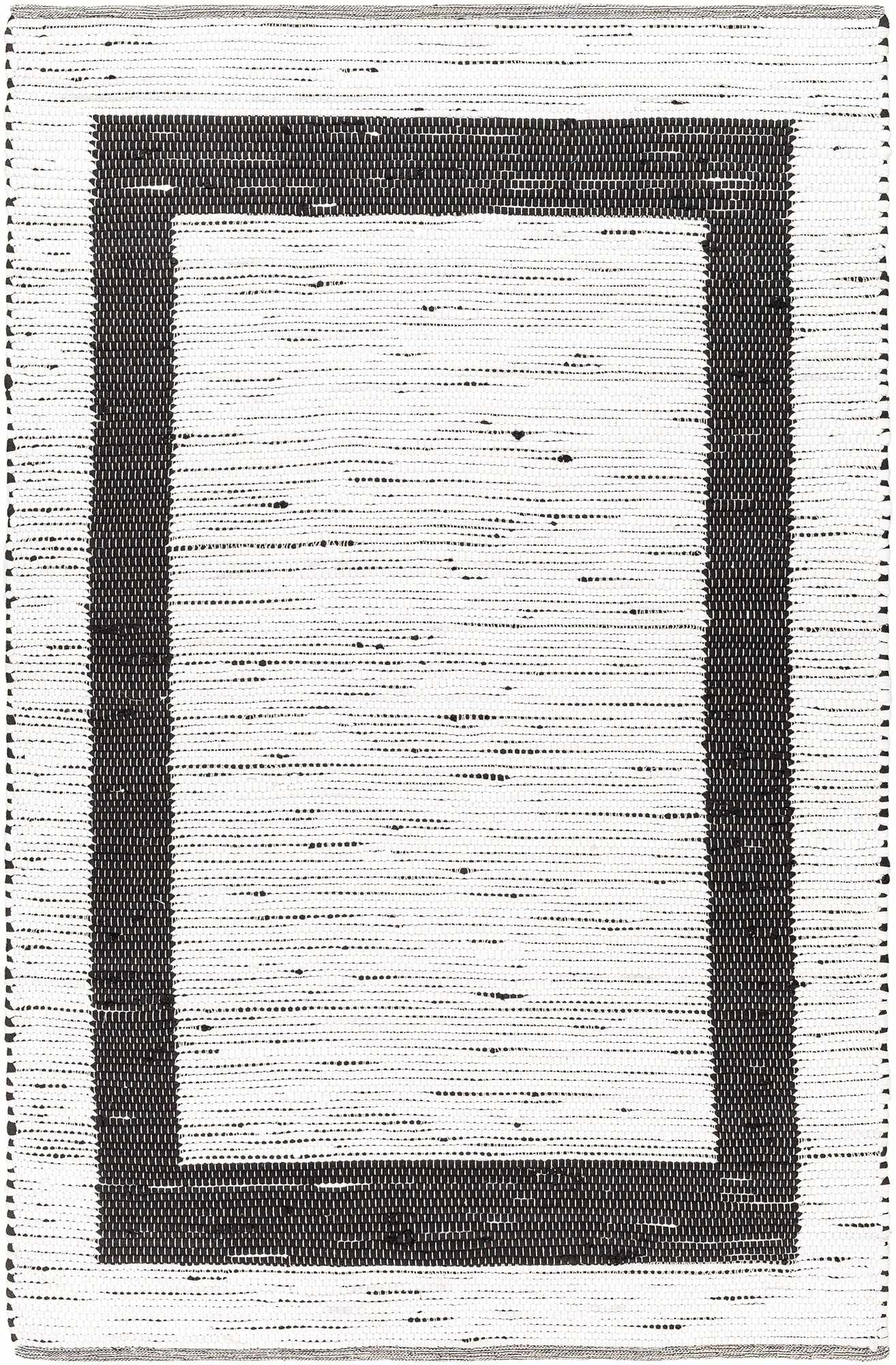 Ivory Hand Woven 60% Recycled Fabric, 40% Jute Modern Rectangle Handmade rug, Indoor use only, no fringe, non-washable. runner also available
